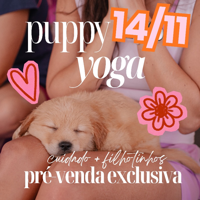 Puppy Yoga | Projeto Me AUdote